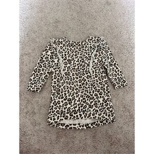 Grayson mini leopard print dress size 18 mos